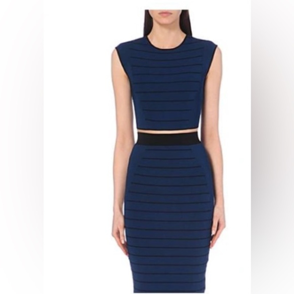 Ted Baker Salsah Ottoman Knit Crop & Pencil Skirt Set - size 0